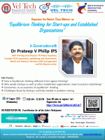 Equilibrium Thinking for Start-ups and Established Organizations 2021 Webinar Poster
